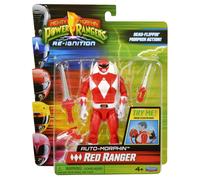 Mighty Morphin Power Rangers RED RANGER Figura D'Azione Auto-Morphin