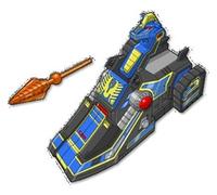 Power Rangers Playmates Toys - Riaccensione Mighty Morphin - Unicorno combinabile Thunderzord (stagione 2)