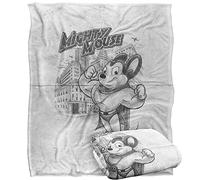 Mighty Mouse Sketch Silky Touch Super Soft Throw Blanket 152 X 127 Cm