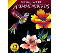 Mighty Oak Books Coloring Book of Hummingbirds (Tascabile)