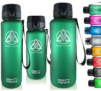 MIGHTY PEAKS Borraccia per bambini, a prova di perdite, leggera, 350 ml, inserto per frutta, colino per frutta, robusta borraccia in Tritan, senza BPA, ideale per l'asilo, la scuola, lo zaino