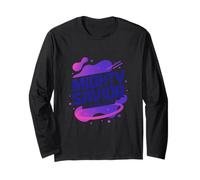 Mighty Savior Zephaniah 3:17 Cristiano futuristico Maglia a Manica