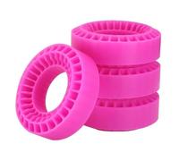 MIGHTY SCAPERS 1.0 Pollici Pneumatici di Gomma Insert Foam Compatibile con 1/18 1/24 Scale RC Crawler Cars Includendo, SCX24, AX24, e Enduro24 Modelli(Lavender)