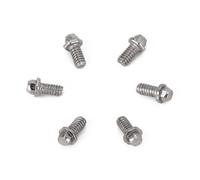 MIGHTY SCAPERS 100Pcs M1.4 Screws in Acciaio Inossidabile Compatibile con 1.0 inch Rims per 1/24 Scale RC Car Crawler Upgrade Parts