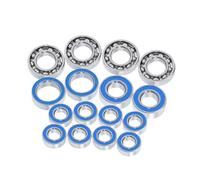 MIGHTY SCAPERS 16PCS Blue Sealed Ball Bearings Kit per 1/10 Scale RC Crawler Compatibile con AR44 Axles e 90046 Modello