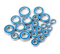 MIGHTY SCAPERS 21Pcs Wheel Hub Sealed Bearing Kit Compatibile con 4x4, Stampede, Telluride 1/10 Scale 4WD RC Crawler Car Upgrade