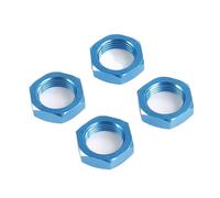 MIGHTY SCAPERS 24mm Front And Rear Wheel Nut Kit Compatibile con 1/5 Scale, Rovan, Rofun, King Motor X2, FID, QL, DDT RC Trucks e Modelli Simili(Blue)