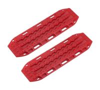 MIGHTY SCAPERS 2Pcs 133x39mm Plastic Sand Ladder Recovery Boards Compatibile con 1:10 Scale RC Crawler Cars con -6 Gen8 Yikong(Red)