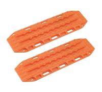 MIGHTY SCAPERS 2Pcs 133x39mm Plastic Sand Ladder Recovery Boards Compatibile con 1:10 Scale RC Crawler Cars con -6 Gen8 Yikong(Orange)