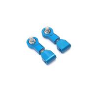 MIGHTY SCAPERS 2Pcs Metal Adjustable Front And Rear Up Swing Arm Parts Compatibile con 1/28 Q9 RC Car Modelli(Blue)
