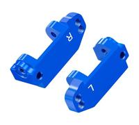MIGHTY SCAPERS 2Pcs Metal Front Caster Blocks Controlling Knuckles Kit con trasporti Compatibile con 2WD 1/10 RC Short Course(C Base)