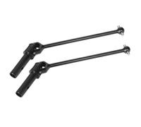 MIGHTY SCAPERS 2pcs Metal Front Drive Shaft Driveshaft Compatibile con 1/7 KM Rally WRC Citron C3 RC Rally Car Upgrade Parts