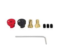 MIGHTY SCAPERS 4.0mm e 5.0mm Brass Bullet Banana Plug Connector con Metal Heat Sink Compatibile con RC Model Cars, Trucks e Crawlers(4mm)