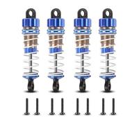 MIGHTY SCAPERS 4 Pezzi di assorbitori di Shock di Olio di Alluminio Coperto Compatibile con HAIBOXING 18858, 18859, 18859A Modelli di Auto RC