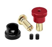 MIGHTY SCAPERS 4Pcs 4mm a 5mm Bullet Plug Connectors Compatibile con 1/10 Scale RC Cars, Camion, Boats e Connessioni