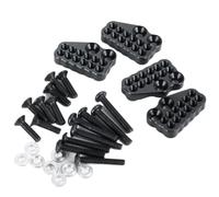 MIGHTY SCAPERS 4Pcs Metal Front & Rear Shock Towers Mount Compatible con AXI03004 1/10 RC Crawler Car Model Upgrade Parts