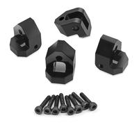 MIGHTY SCAPERS 4PCS Metal Shock Towers Front & Rear Heighten Shock Mount Compatible con 1/18 RC Crawler Bronco Upgrade Parts