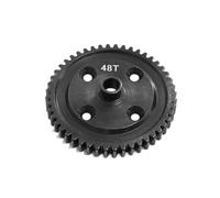 MIGHTY SCAPERS Acciaio 46T 48T Differentiale Centrale Compatibile con 1/7 KM Rally WRC Citron C3 RC Rally Car Upgrade Parts(48T)