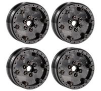 MIGHTY SCAPERS Adeguabile Offset 1.9 Beadlock Wheels Compatibile con 1/10 Scale VRD VS4-10 Phoenix H10 Optic Rigs e Similar RC Crawlers(Type C)