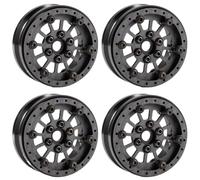 MIGHTY SCAPERS Adeguabile Offset 1.9 Beadlock Wheels Compatibile con 1/10 Scale VRD VS4-10 Phoenix H10 Optic Rigs e Similar RC Crawlers(Type A)