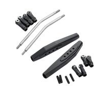 MIGHTY SCAPERS Aluminum Rear Arm Kit Suspension Link Rod Compatibile con Wraith 90048 RR10 90053 1/10 RC Crawler Car Upgrade Parts(1Set)