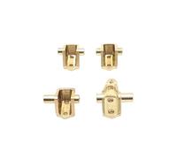 MIGHTY SCAPERS Brass Counterweight Diff Cover Gear Housing per 1/10 Scale RC Portale Axle Aggiornamento - Parte di Sostituzione Compatibile con 104006 104010104020 10 4026
