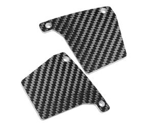 MIGHTY SCAPERS Carbon Fiber Rear Fender Mudguard Compatibile con 1/7 Scale A-RRMA Infraction V2 6S e LimitIess F1 RC Car Modelli