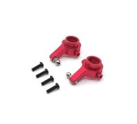 MIGHTY SCAPERS Front Steering Cup per 1/18 RC Car - Parte di Sostituzione di Metallo Compatibile con A949 A959 E969 K929(Red)
