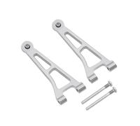 MIGHTY SCAPERS Front Up Swing Arms per 1/14 RC Car - Sospensione di Alluminio Parte di Sostituzione di Armi Compatibile con Modelli 14210 14209(Silver)