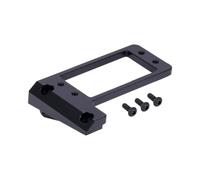 MIGHTY SCAPERS Low Center of Gravity Servo Mount Compatibile con 1/10 RC Crawler Vanquish F9 Offset Portal Axle DIY Chassis(Black)