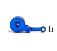 MIGHTY SCAPERS Metal 23T/25T Servo Saver con Collegamento Fisso Compatibile con 1/10 1/8 Scale RC Cars Includendo Big Rock, Outcast, Mojave, Modelli Vendetta(25T Blue)