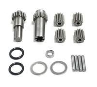MIGHTY SCAPERS Metal Center Differential Case Upgrade per 1/10 & 1/8 RC Crawler - Parte Drivetrain di Sostituzione Compatibile con i Modelli Outcast 4S V2 e Mojave 4