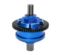MIGHTY SCAPERS Metal Center Differential Gear 57T Compatibile con 1/10 Outcast 4S V2 BLX e 1/8 Mojave 4S BLX RC Upgrade Parts(Blue)