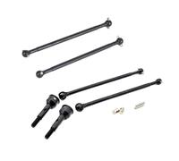 MIGHTY SCAPERS Metal Front And Back Dogbone Drive Shafts per 1/10 RC Car - Compatibile con i Modelli ZD DBX-10