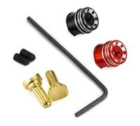 MIGHTY SCAPERS Metal Heatsink Bullet Banana Plug Connectors Set 4mm/5mm Compatibile con RC Model Cars, Aerei, droni, Screwdrivers elettrici e Simili(Style B-4.0MM)