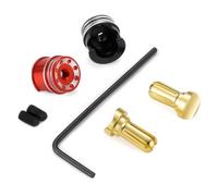 MIGHTY SCAPERS Metal Heatsink Bullet Banana Plug Connectors Set 4mm/5mm Compatibile con RC Model Cars, Aerei, droni, Screwdrivers elettrici e Simili(Style B-5.0MM)