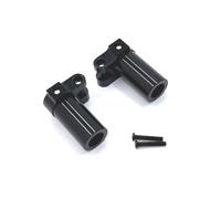 MIGHTY SCAPERS Metal Rear Axle Cup per MN 1/12 mN128 mn86 G500 RC Car - Aluminum Drive Cup Replazione Parte(Black)
