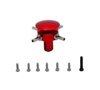 MIGHTY SCAPERS Metal Rotor Head Upgrade Compatibile con K124 K170 Remote Control Helicopter Aircraft Parts(Red)