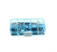 MIGHTY SCAPERS Metal Screw Tool Box Compatibile con FMS 1/18 Watcher Adventurer Red Rabbit Cool Road Ze Desert Storm Remote Control Car Parts