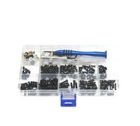 MIGHTY SCAPERS Metal Screw Tool Box con Full Hardware Kit Compatibile con 1/14 144010 144001 144002 e 1/12 124016 124017 124018 124019 RC Cars