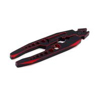 MIGHTY SCAPERS Metal Shock Absorber Pliers Ball Nose Pliers Clip Compatibile con 1/10 RC Car Modelli per Assembly Disassembly Tool(Black-Red)