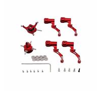 MIGHTY SCAPERS Metal Upgrade Spiral Wing Head Clip Compatibile con K124 K170 Remote Control Helicopter Accessories(Red)