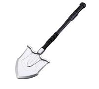 MIGHTY SCAPERS Metal Zinc Shovel Decorazione Compatibile con 1/10 1/8 RC tracciati Veicoli, Modelli Yikong(Black)