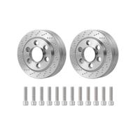 MIGHTY SCAPERS RC Crawler Brass Counterweight Ring Insert per 1.9 2.2 inch Rims 1:10 Scala Compatibile con VS4-10(1.9inch-2PCS)