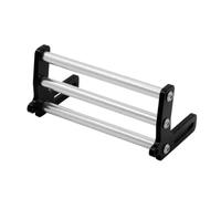 MIGHTY SCAPERS RC Crawler Front Bumper 1/10 Scale Aluminum Anti-Collision Aggiornamento Compatibile con Modelli di Crowler 1/10.(Black)