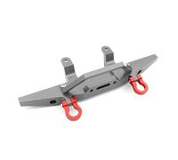 MIGHTY SCAPERS RC Crawler Front Bumper 1/12 Scale Metal Anti-Collision Aggiornamento Compatibile con MN D90 D91 D96 N90 Mn99S(Titanium)