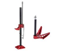MIGHTY SCAPERS RC Crawler Jack Stand e Winch Anchor 1/10 Scale Metal Foldable Accessories Compatibile con off Road Remote Control Vehicles