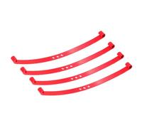 MIGHTY SCAPERS RC Crawler Leaf Springs 1/10 Scale Soft Steel Front Rear Axle Shock Absorbente Compatibile con TF2