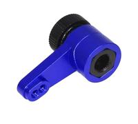 MIGHTY SCAPERS RC Crawler Servo Arm e Serva Saver Set 1/10 Scale 25T Metal Compatibile con 1.9 UTB RBX10(Blue)