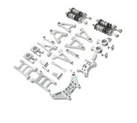 MIGHTY SCAPERS RC Steering Cup Swing Arm Pull Rod Assembly per Modelli di Scala 1/14 - 6061 T6 Aluminum Replacement Part Compatibile con 14301 14402 14603(14303-S-801)